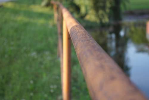 Railing Old Water Detail Long