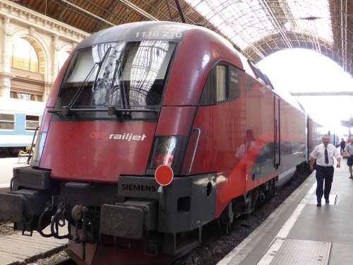 Railjet Locomotive Budapest