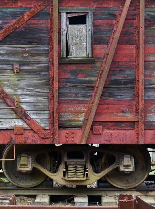 Railroad Rail Train Tracks Antique Old Vintage