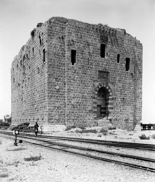 Rails Railway Lion Tower Tripoli 1900