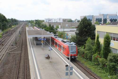 Railway Station Train Gleise