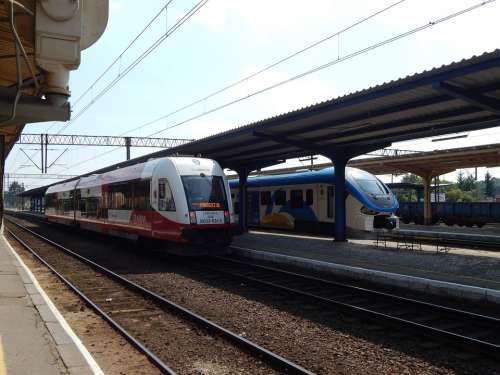 Railway Station In Saw Poland