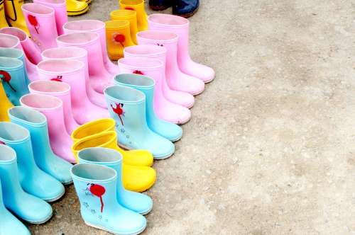 Rain Boots Boots Children'S Beach
