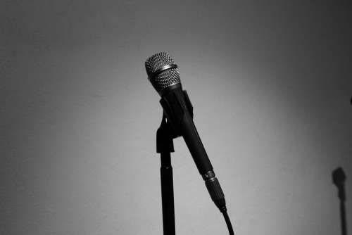Recording Studio Microphone Music Singing Art