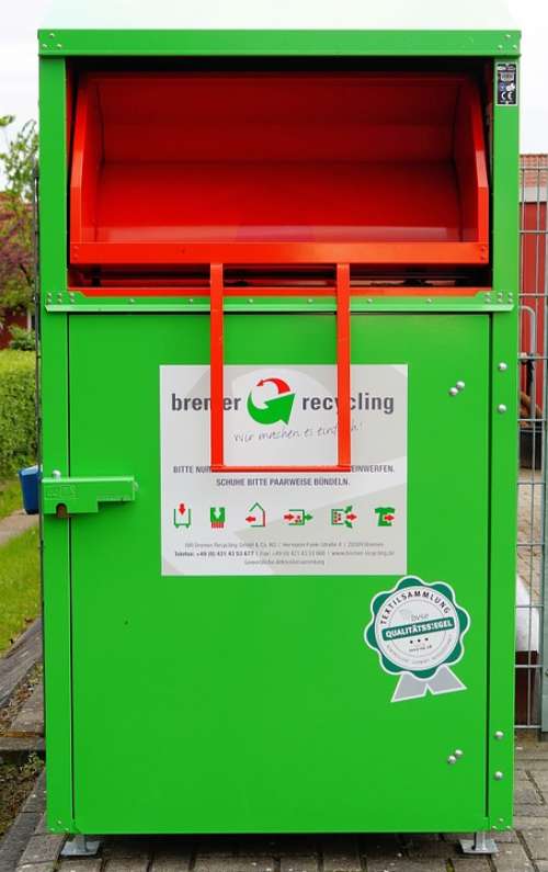 Recycling Box Metal Shoes Environmental Protection