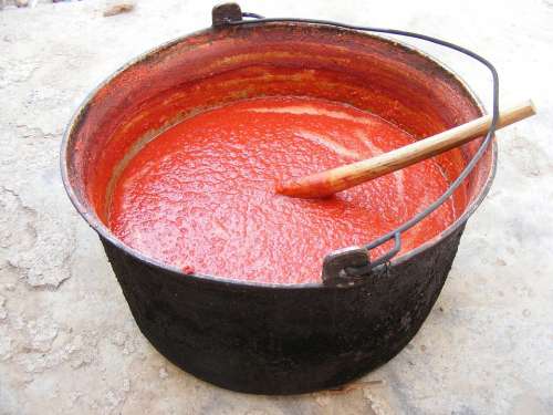 Red Sauce Soup Tomato Troth Vegetable Food Drink