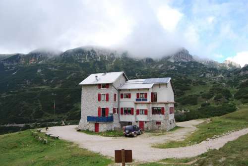 Refuge Mountain Mountains Prealpi Veneto Italy