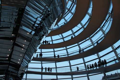 Reichstag Glass Dome Bundestag Architecture Berlin