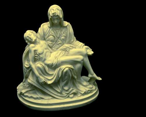 Religious Jesus Mary Statue God Holy Faith Pray