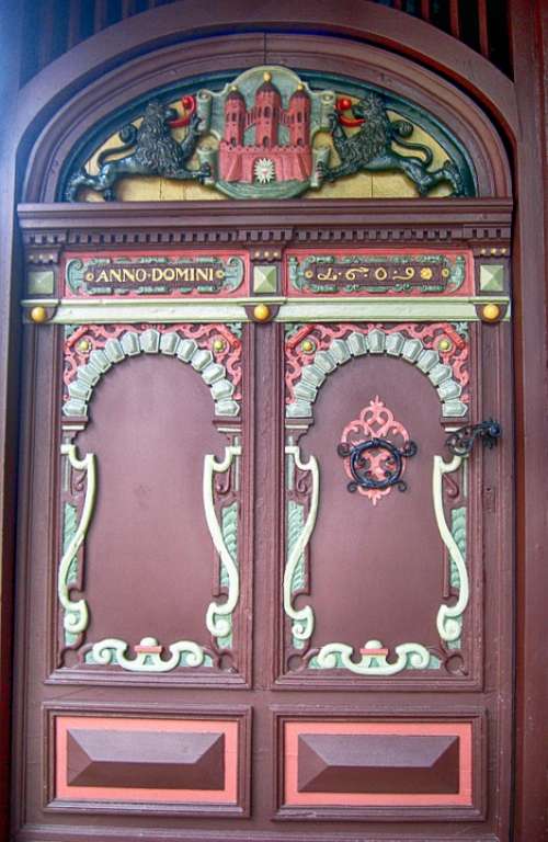 Rendsburg Germany Door Doors Doorway Ornate