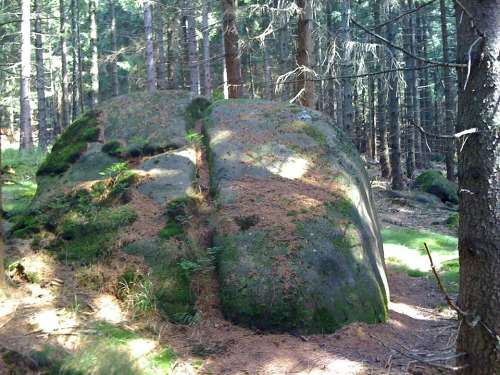 Resin Place Of Worship Boulder Schierke Wood Stone