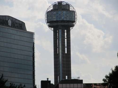 Reunion Tower Dallas Texas Architecture Cityscape