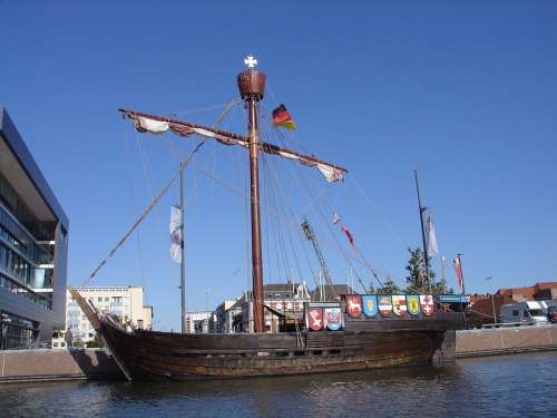 Rhampholeon Of Bremen Bremer Kooge Cog Ship