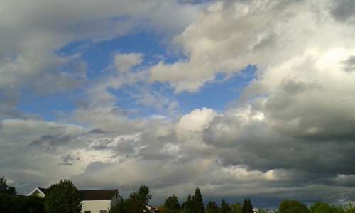Rheinhessen Wonnegau Osthofen Sky Clouds