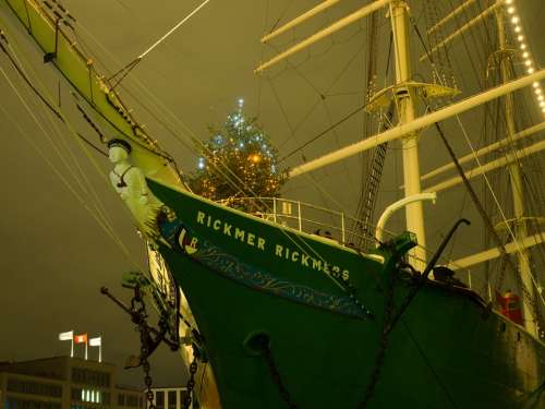 Rickmer Rickmers Hamburg Sailing Vessel Port Museum