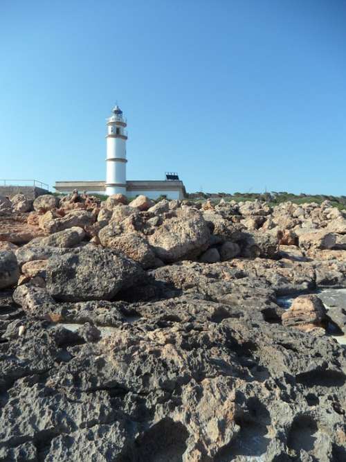 Rock Rocky Coast Rocky Steinig Coast Lighthouse
