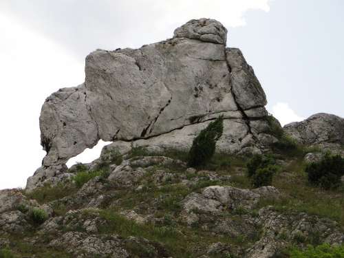 Rock Olsztyn Nature Landscape View Rocks