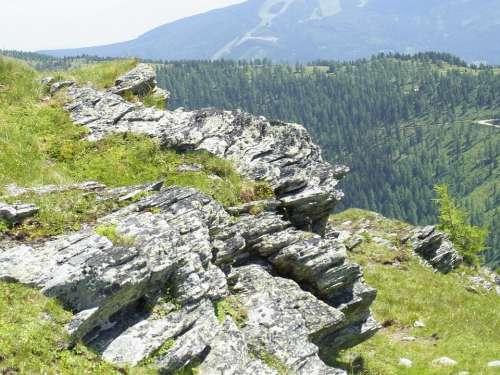 Rock Stones Mountains Austria Mountain Stone
