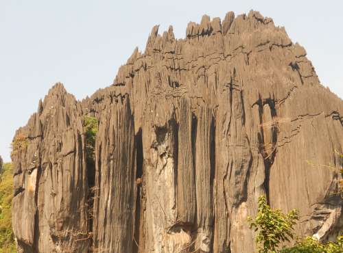 Rock Formation Rocks Erosion Yana Sirsi