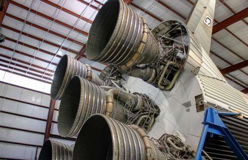 Rocket Houston Thrusters Texas Nasa Usa