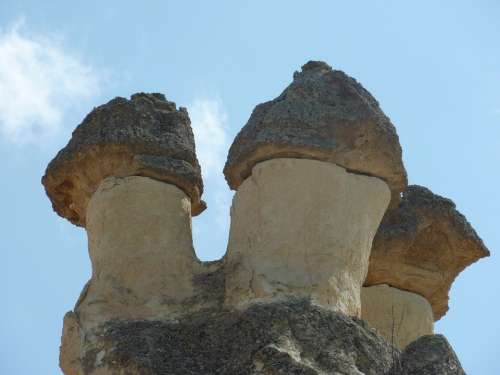 Rocks Sandstone Turkey Cappadocia Formations