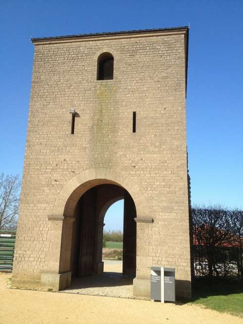 Roman Watchtower Xanten Germany Architecture