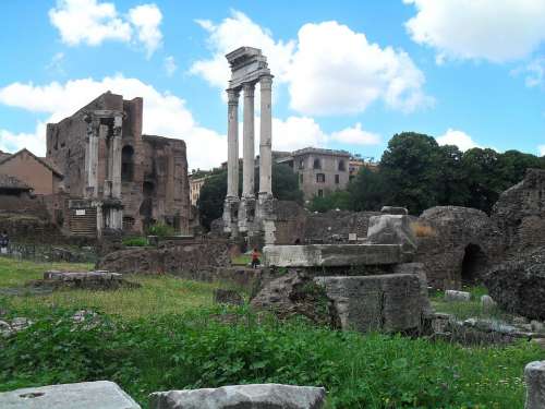Roman Forum Rome Italy Roman Theatre