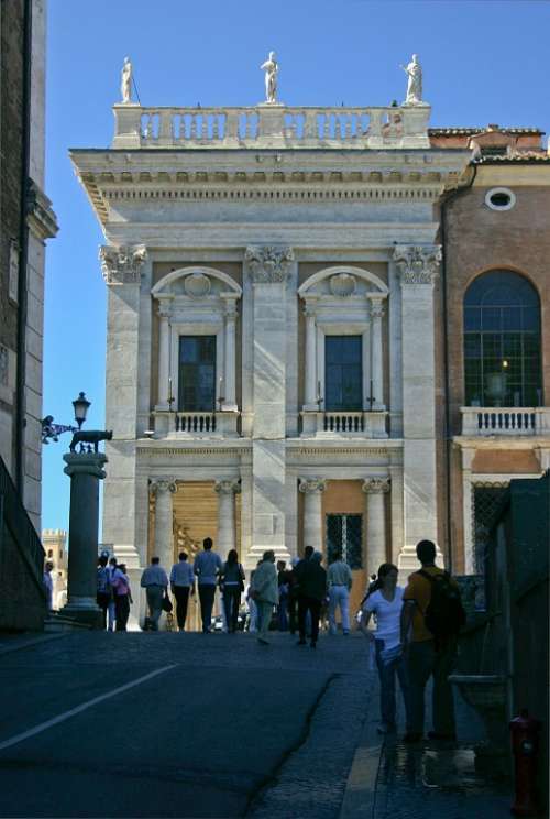 Rome Italy Architecture Street Scene Historic