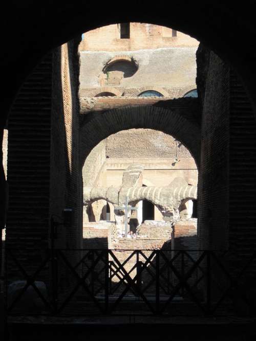 Rome Italy Roman Colosseum Building Romans Old