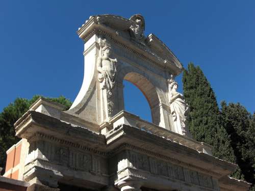 Rome Italy Historically Building Romans Old
