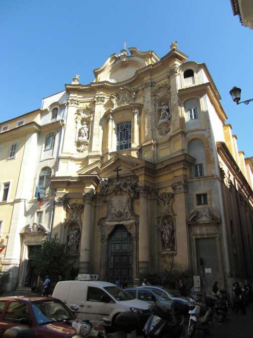 Rome Italy Church Building Architecture