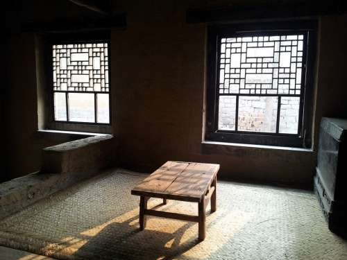Room Window Table Old Furniture History China