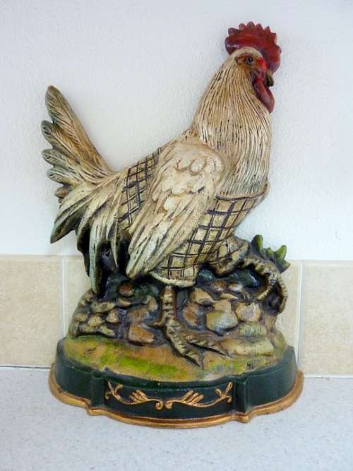 Rooster Poultry Animal Chicken Decoration Kitchen