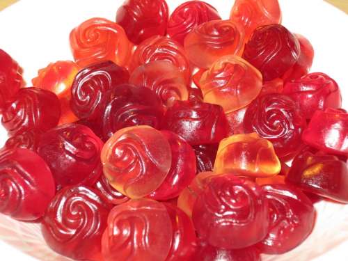 Roses Candy Nibble Red