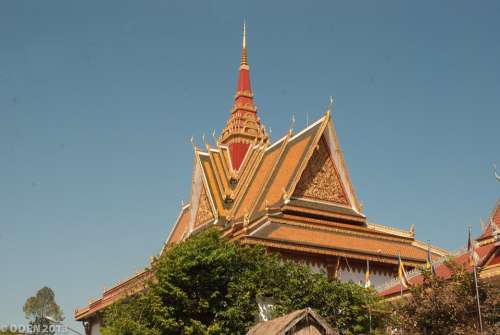 Royal Cambodia Siem Reap Pagoda Temple Historical