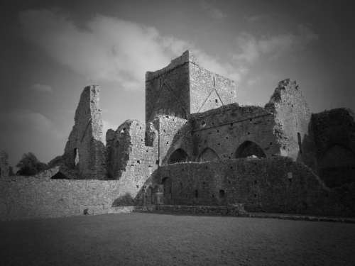 Ruin Abbey Ireland Castle Middle Ages