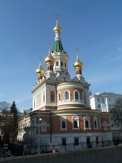 Russian Orthodox Vienna Cathedral Saint Nicholas