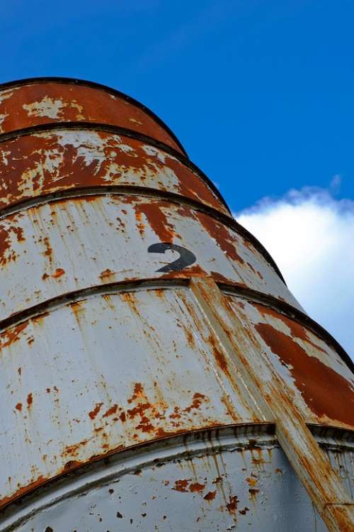 Rust Barrel Old Metal Steel Industrial Industry