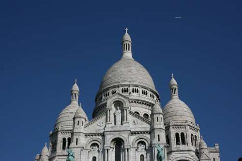 Sacre Coeur Dome Of Church Paris