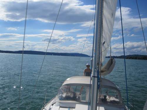 Sail Lake Constance Lake Ship Sailing Boat