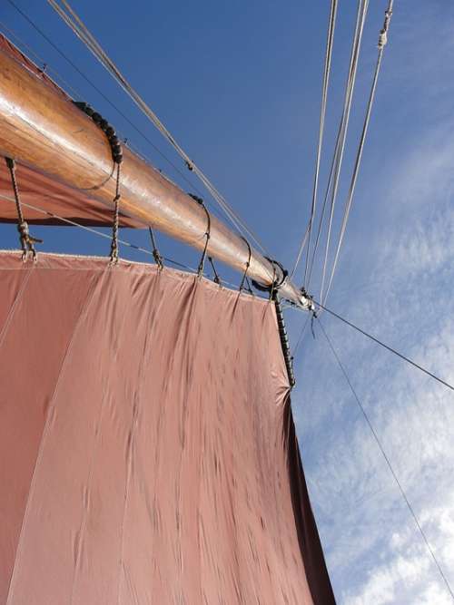 Sail Sailing Boat Mast Wind