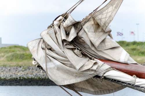 Sailing Breeding Bowsprit Tjalk Netherlands