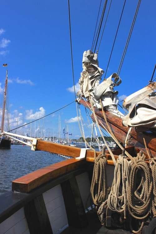 Sailing Vessel Historically Sail Ship