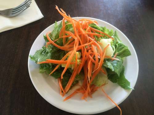 Salad Carrot Restaurant Healthy Food Vegetable