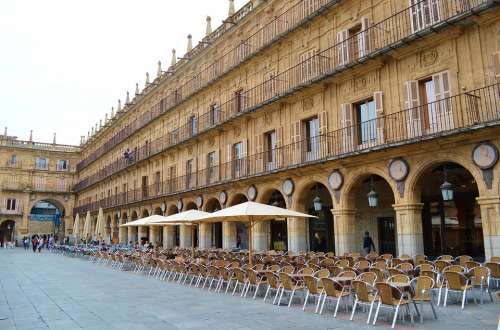 Salamanca Spain Plaza Mayor