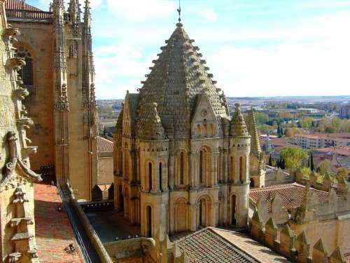 Salamanca Spain Cathedral Architecture Church