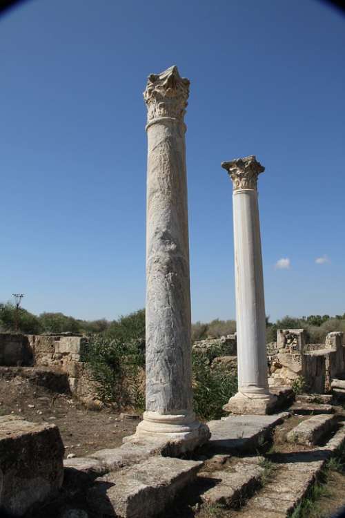 Salamis Cyprus Roman Architecture Archaeological