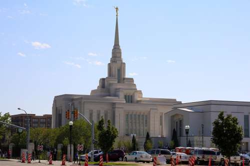 Salt Lake City Church Utah Landmark Religious