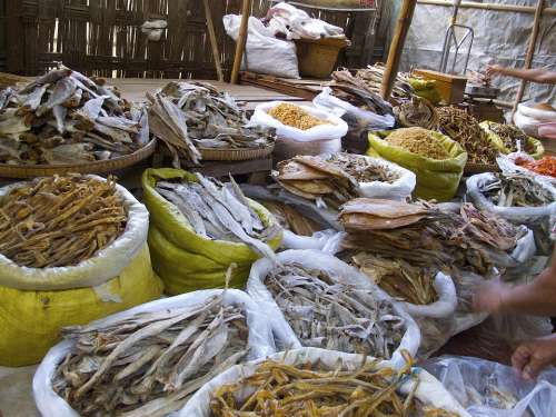 Salting Fish Dry Fish Market