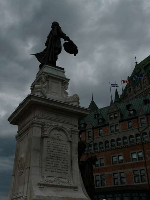 Samuel De Champlain Quebec City 1608 History